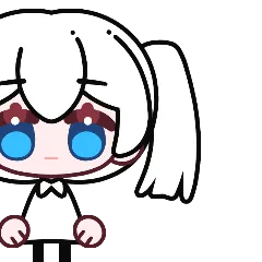 头发 马尾 左侧 A 2